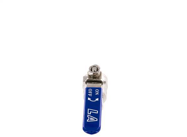 Male To Female R/Rp 1/4 inch PN 63 2-Way Stainless Steel Ball Valve