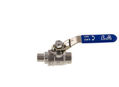 Male To Female R/Rp 3/8 inch PN 63 2-Way Stainless Steel Ball Valve