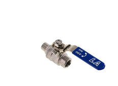 Male To Female R/Rp 3/8 inch PN 63 2-Way Stainless Steel Ball Valve