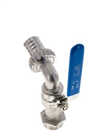 G 1 inch Stainless Steel 2-Way Faucet Ball Valve