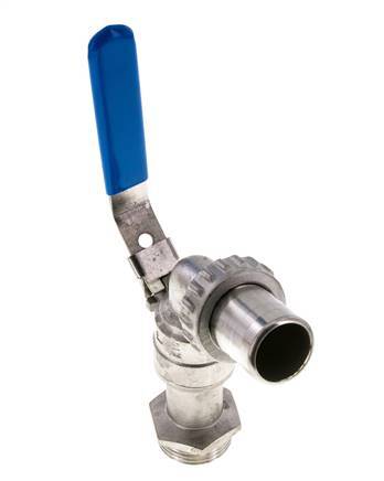 G 1 inch Stainless Steel 2-Way Faucet Ball Valve