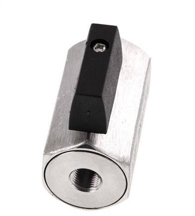 G 1/8 inch 2-Way Stainless Steel Mini Ball Valve 25 Bar