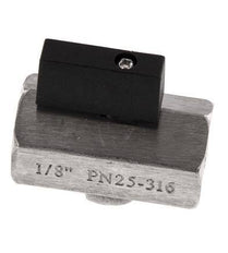 G 1/8 inch 2-Way Stainless Steel Mini Ball Valve 25 Bar