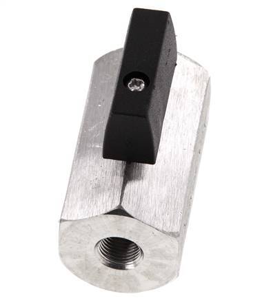 G 1/8 inch 2-Way Stainless Steel Mini Ball Valve 25 Bar