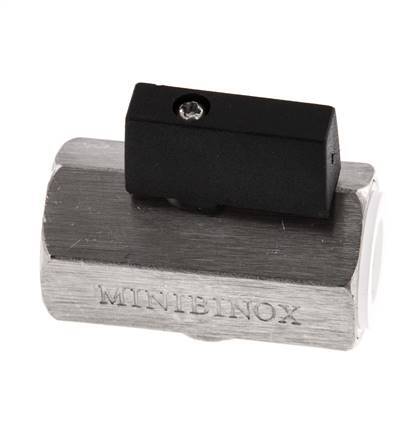 G 3/8 inch 2-Way Stainless Steel Mini Ball Valve 25 Bar