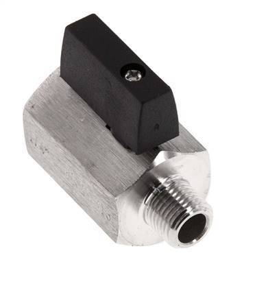 Male To Female G 1/4 inch 2-Way Stainless Steel Mini Ball Valve 25 Bar