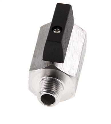 Male To Female G 1/4 inch 2-Way Stainless Steel Mini Ball Valve 25 Bar
