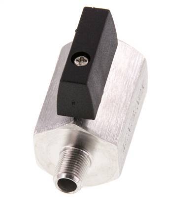 Male To Female G 1/8 inch 2-Way Stainless Steel Mini Ball Valve 25 Bar