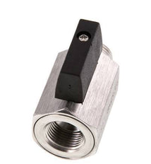 Male To Female G 3/8 inch 2-Way Stainless Steel Mini Ball Valve 25 Bar