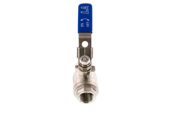 G1/2'' 2-Way Ball Valve Stainless Steel PTFE 63 bar - BL2SM