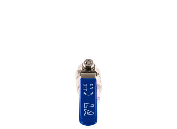 G1/2'' 2-Way Ball Valve Stainless Steel PTFE 63 bar - BL2SM