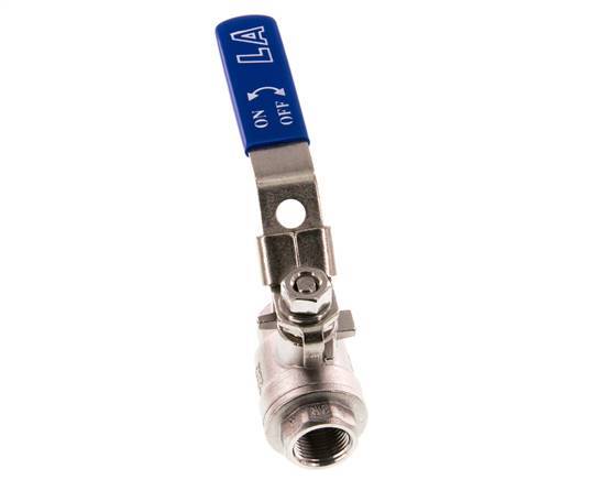 G1/4'' 2-Way Ball Valve Stainless Steel PTFE 63 bar - BL2SM