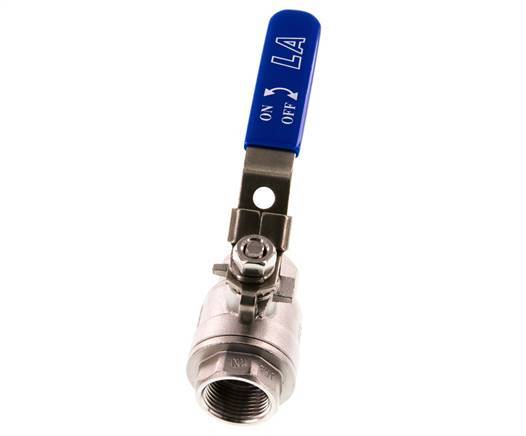 G3/4'' 2-Way Ball Valve Stainless Steel PTFE 63 bar - BL2SM