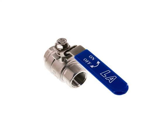 G3/4'' 2-Way Ball Valve Stainless Steel PTFE 63 bar - BL2SM
