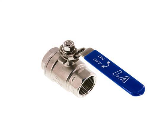 G1'' 2-Way Ball Valve Stainless Steel PTFE 63 bar - BL2SM