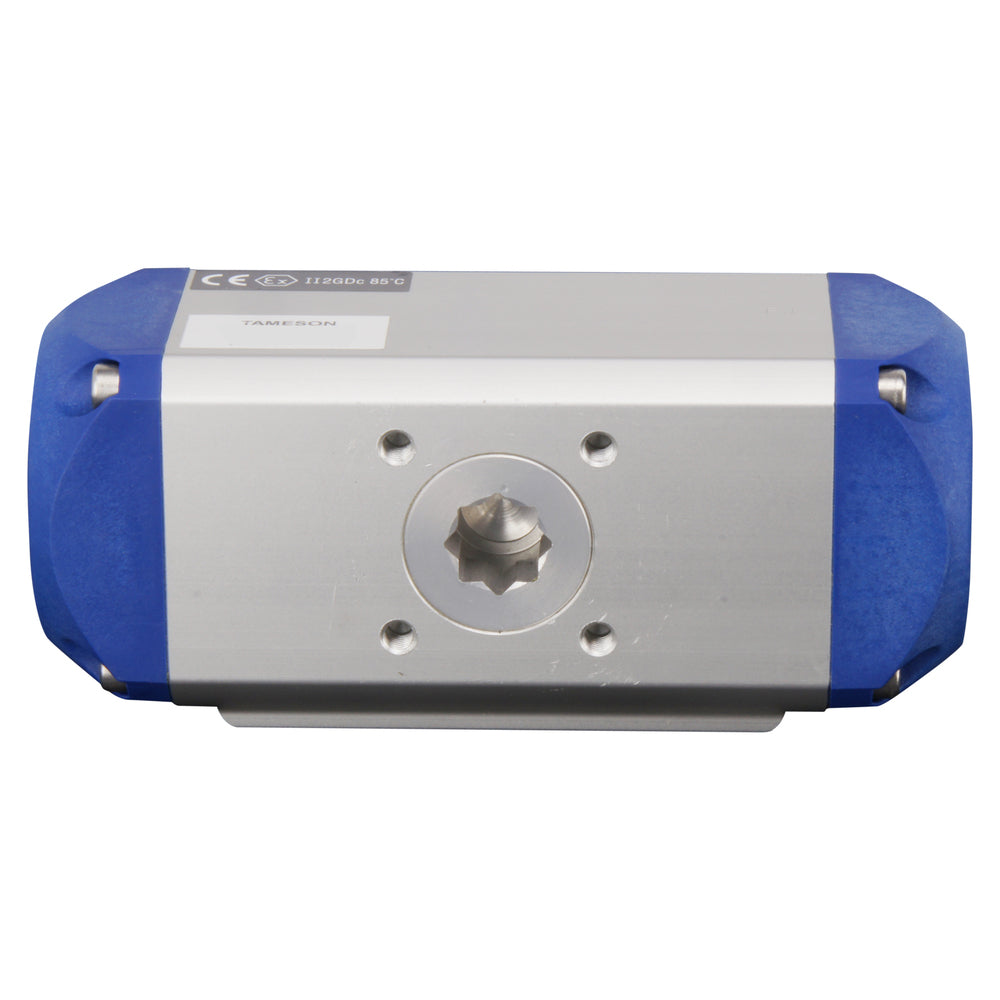 G1-1/4'' 3-Way T-port Brass Pneumatic Ball Valve Double Acting - BL3BA