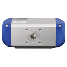 G1'' 3-Way T-port Brass Pneumatic Ball Valve Double Acting - BL3BA