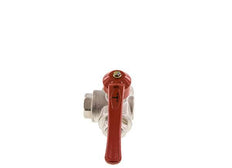 G1/2'' 3-way T-port Ball Valve Brass PTFE/NBR 50 bar - BL3BM
