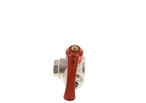 G3/4'' 3-way T-port Ball Valve Brass PTFE/NBR 50 bar - BL3BM
