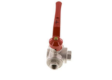 G3/8'' 3-way T-port Ball Valve Brass PTFE/NBR 55 bar - BL3BM