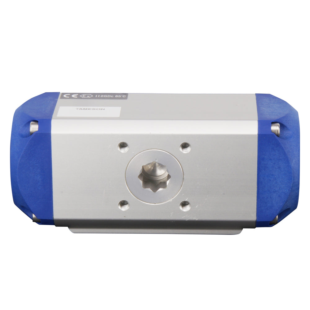 G1/2'' 3-Way L-port Stainless Steel Pneumatic Ball Valve Spring Open - BL3SA