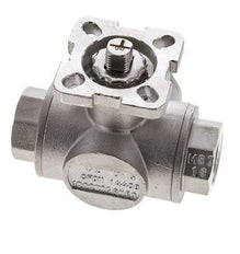 G1/2'' T-port 3-Way Stainless Steel Ball Valve ISO-Top 63bar - BL3SA