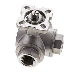 G1/2'' T-port 3-Way Stainless Steel Ball Valve ISO-Top 63bar - BL3SA
