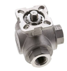 G3/8'' T-port 3-Way Stainless Steel Ball Valve ISO-Top 63bar - BL3SA