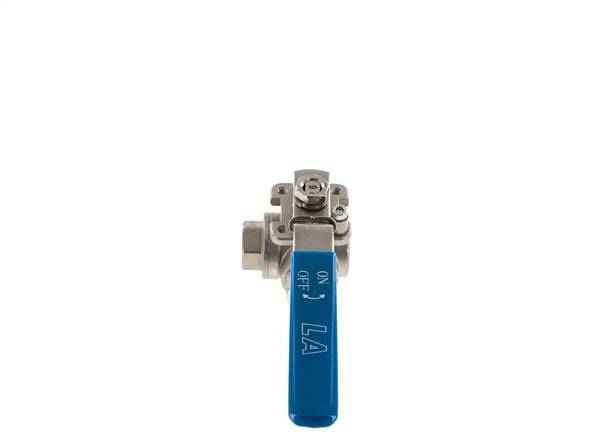 G 3/8 inch 3-Way L-port Stainless Steel Ball Valve