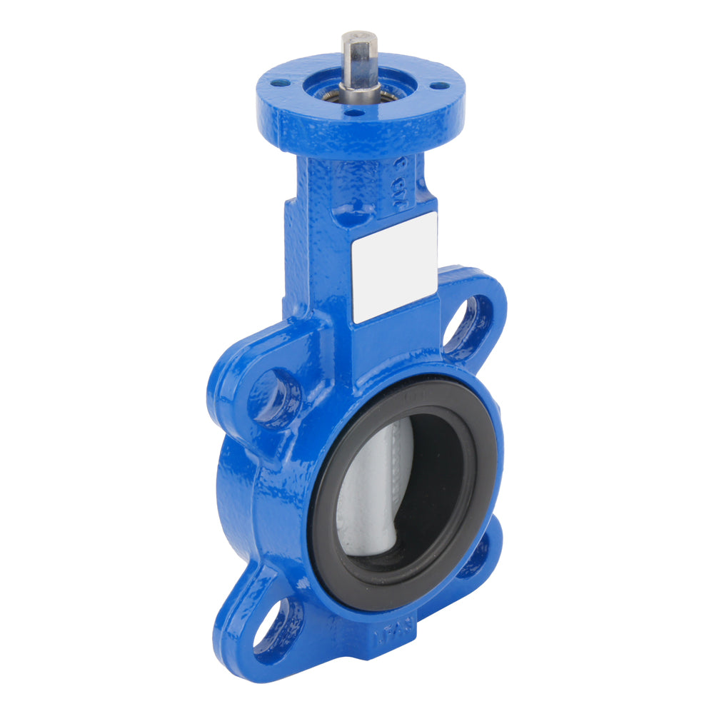 DN80 (3 inch) Wafer Pneumatic Butterfly Valve Stainless Steel-Stainless Steel-EPDM Double Acting - BFLW