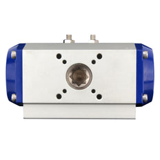 DN80 (3 inch) Wafer Pneumatic Butterfly Valve GG25-GGG40 polyamide-coated-NBR Spring Closed - BFLW