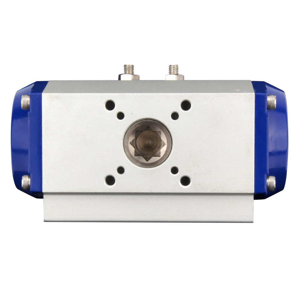 DN50 (2 inch) Wafer Pneumatic Butterfly Valve GGG40-Stainless Steel-FKM Spring Closed - BFLW