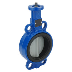 DN50 (2 inch) Wafer Pneumatic Butterfly Valve GG25-GGG40 polyamide-coated-NBR Spring Closed - BFLW