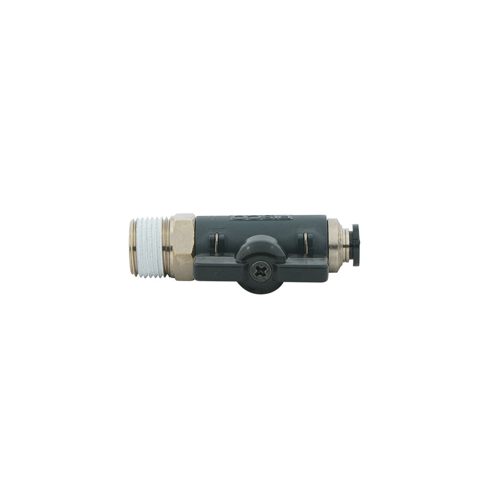 8mm - R3/8" Straight 2-Way Ball Valve Series 20