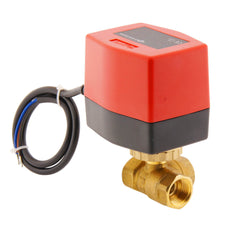 Electrical Ball Valve BW3 1/2'' 3-way 24V AC relay