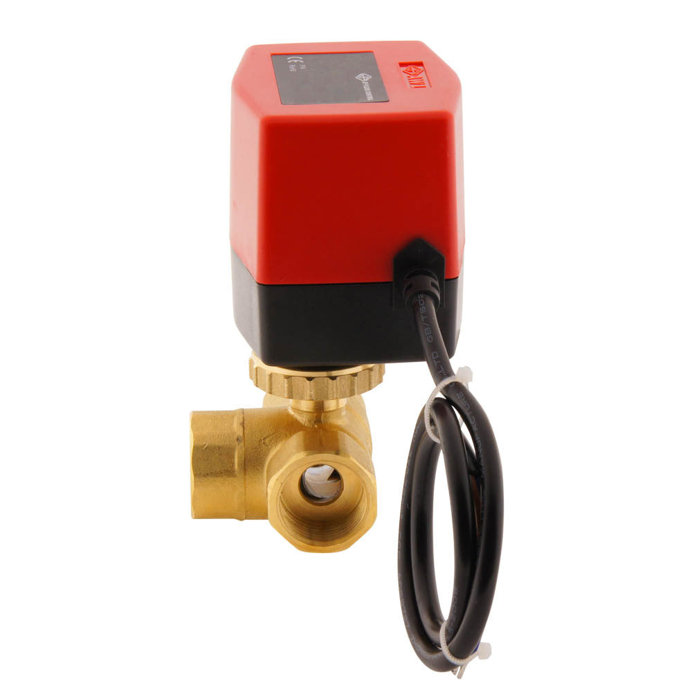 Electrical Ball Valve BW3 3/4'' 3-way 24V DC 3-point