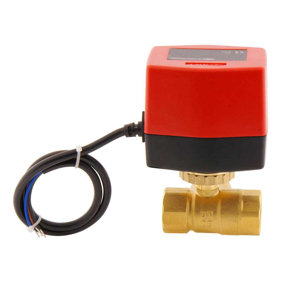 Electrical Ball Valve BW3 3/4'' 3-way 230V AC relay