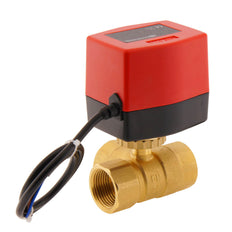 Electrical Ball Valve BW3 1'' 3-way 24V DC 3-point