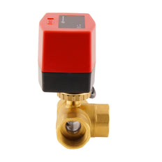 Electrical Ball Valve BW3 1'' 3-way 24V DC relay