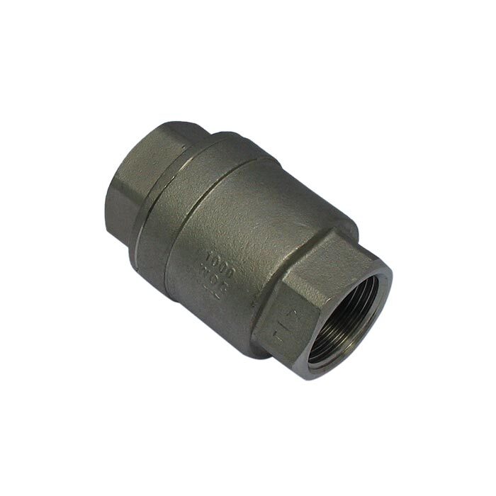 655 - G1/4'' Check Valve Stainless Steel PTFE F/F 64bar