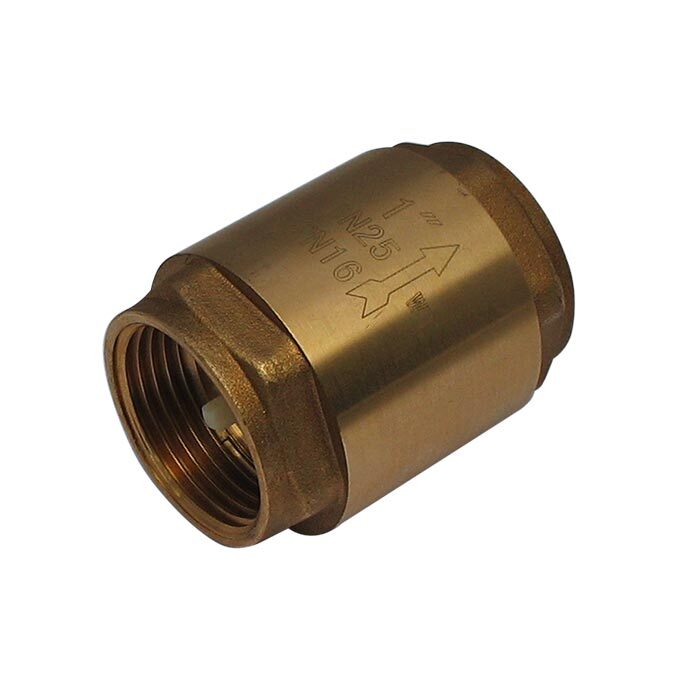 999L - G1/2'' Check Valve Brass NBR F/F 16bar