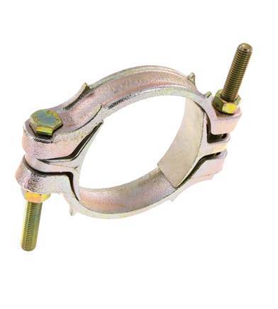 Malleable Cast Iron Hose Clamp 130-140 mm Twist Claw Coupling DIN 20039A