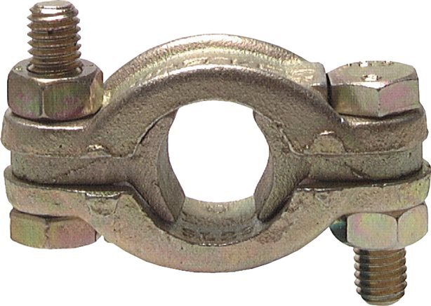 Malleable Cast Iron Hose Clamp 28-34 mm Twist Claw Coupling DIN 20039A [2 Pieces]