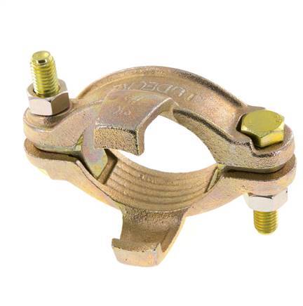 Safety Malleable Cast Iron Hose Clamp 60-73 mm Twist Claw Coupling DIN 20039B