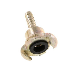 Hierro fundido DN 10 DIN 3489 Acoplamiento de garras giratorias 13 mm (1/2'') Lengüeta de manguera Rotativa