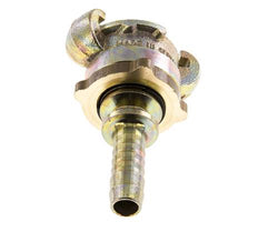 Acoplamiento de garras giratorias de hierro fundido DN 10 DIN 3238 Cuello de lengüeta de manguera de 13 mm (1/2'')