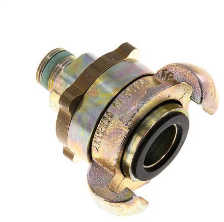 Cast Iron DN 10 DIN 3238 Twist Claw Coupling G 3/8'' Male