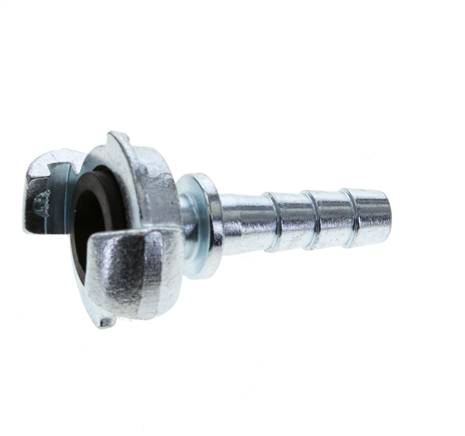 Hierro fundido DN 8.5 DIN 3489 Acoplamiento de garra giratoria 13 mm (1/2'') Collar de lengüeta para manguera