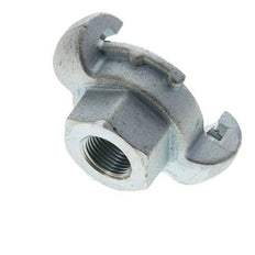 Hierro fundido DN 15 DIN 3489 Acoplamiento de garras giratorias Rp 3/8'' Hembra
