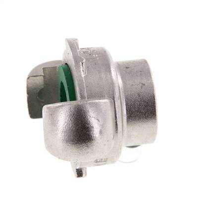 Stainless Steel DN 15 DIN 3489 Twist Claw Coupling Rp 3/8'' Female